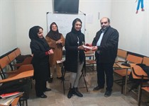 تقدیر از خانم یلدا رحیمی